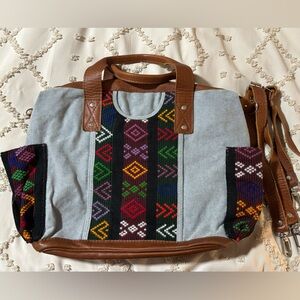 Nena & Co. Denim Convertible Day Bag